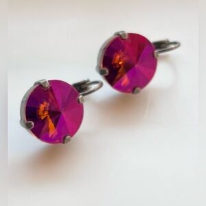 sabika | vienna pink drop earrings